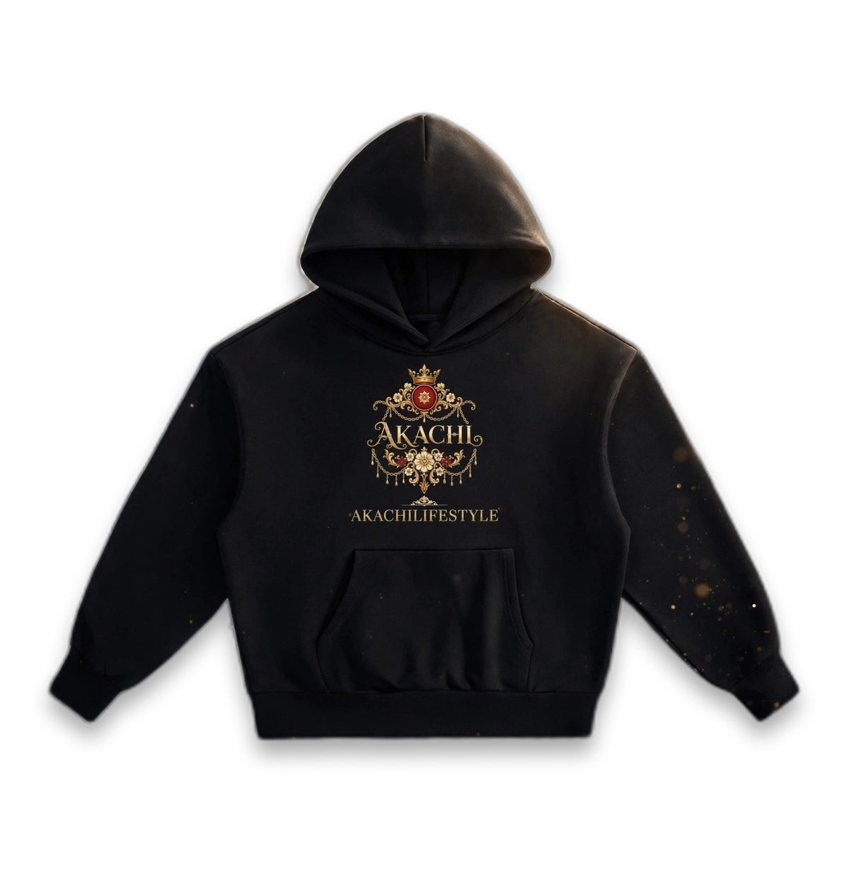 AKACHI Gold Emblem Hoodie