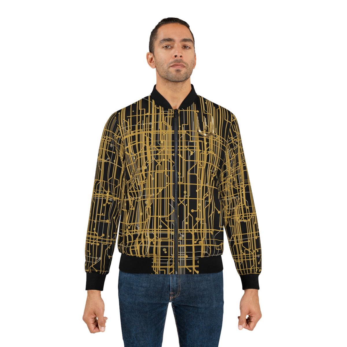 Gold Circuit Jacket