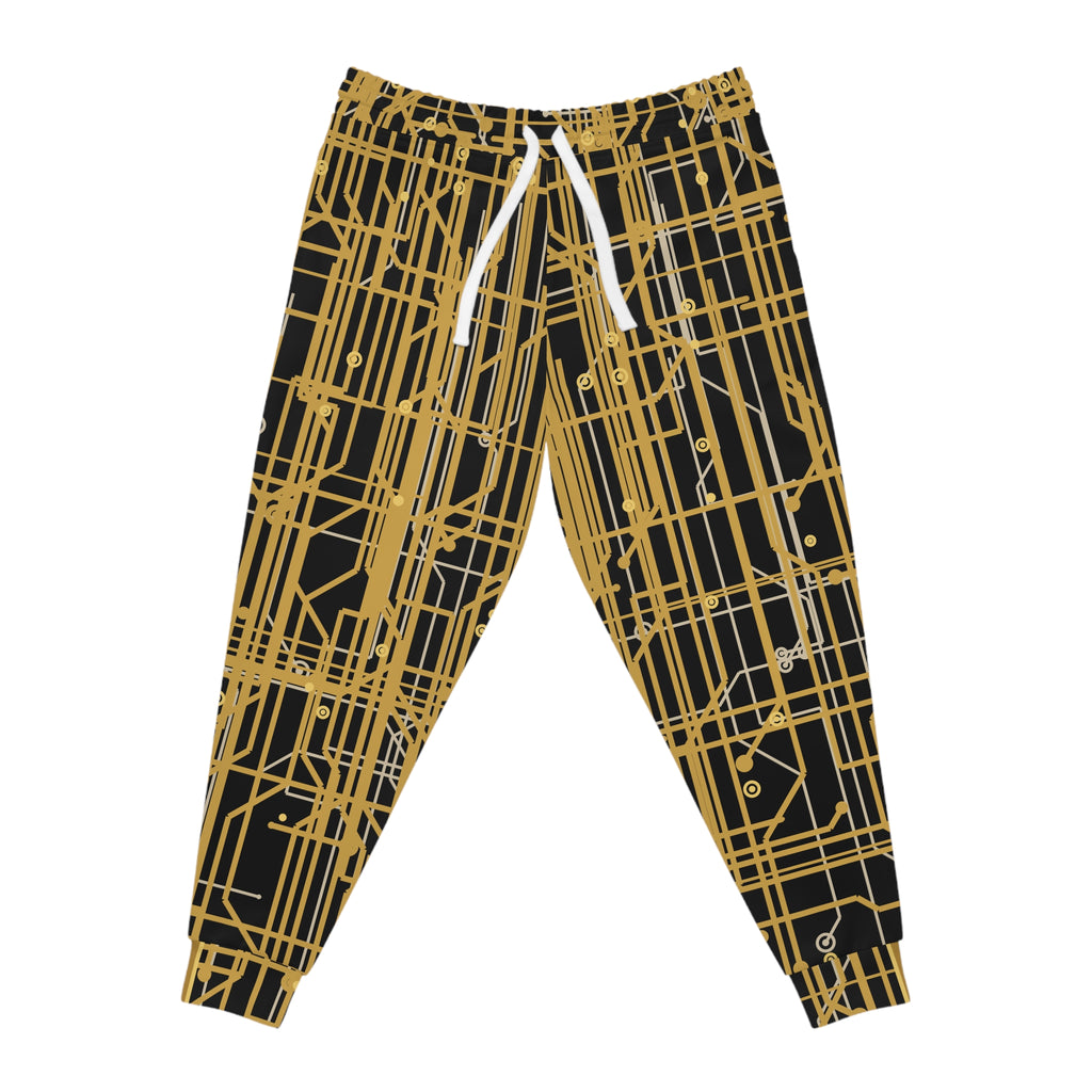 Gold Circuit Pants