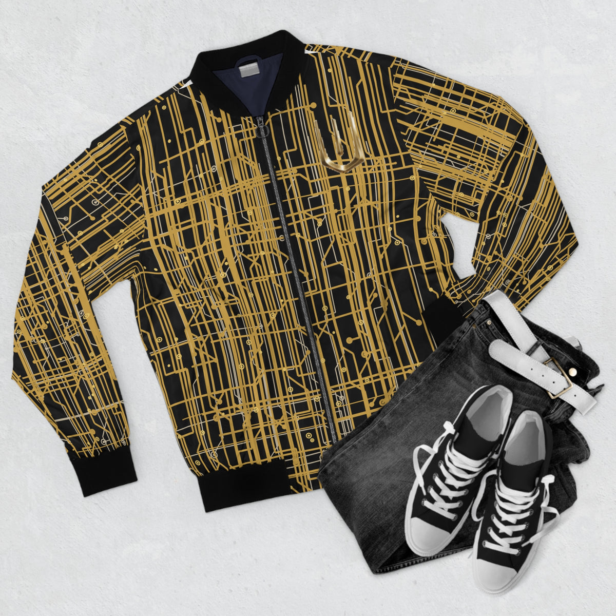 Gold Circuit Jacket