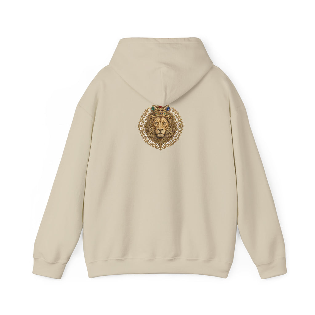 Cream Lion Hoodie