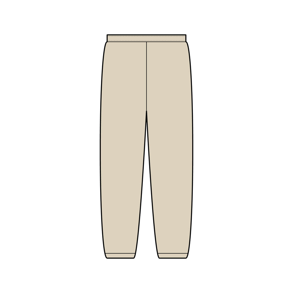 Cream Lion Sweatpants