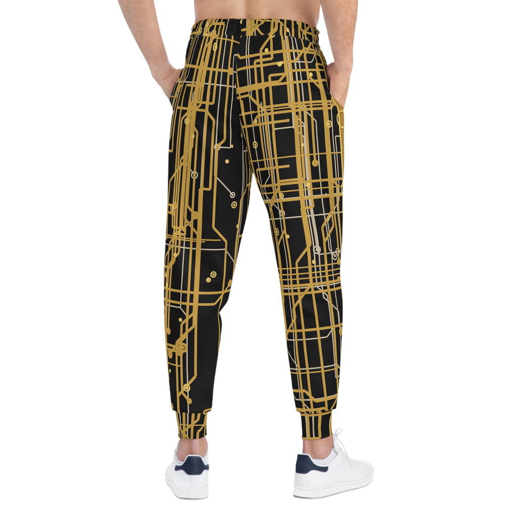 Gold Circuit Pants