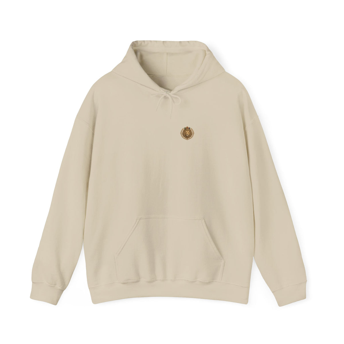 Cream Lion Hoodie
