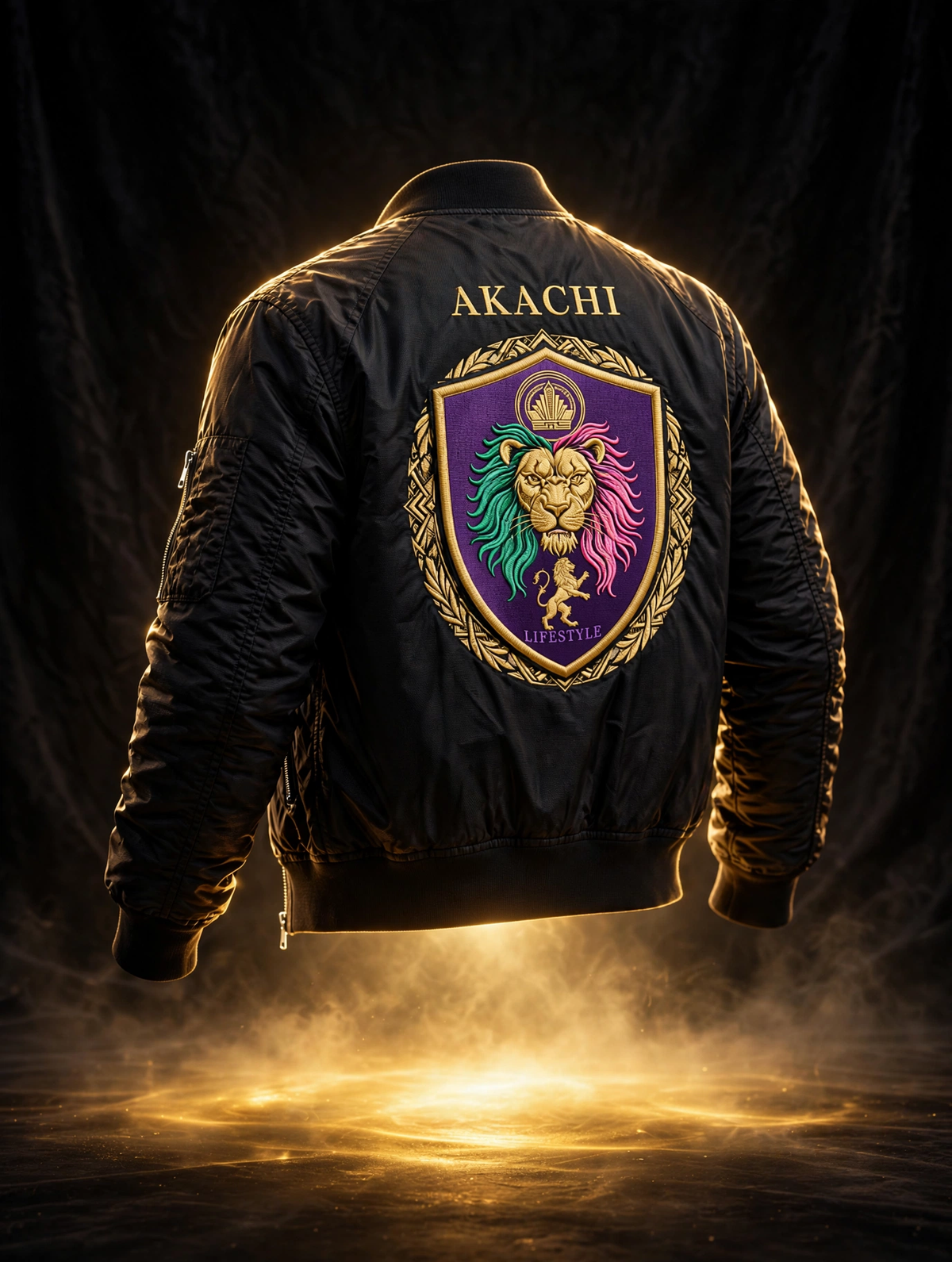 AKACHI Royal Crest Bomber