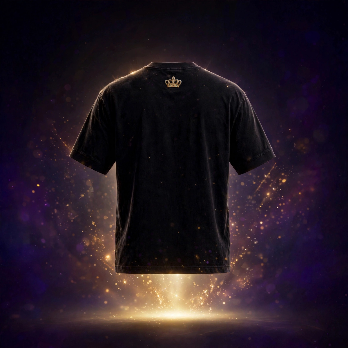 AKACHI Black Crowned Lion Tee – back