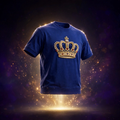 AKACHI Royal Blue Crown Tee – front