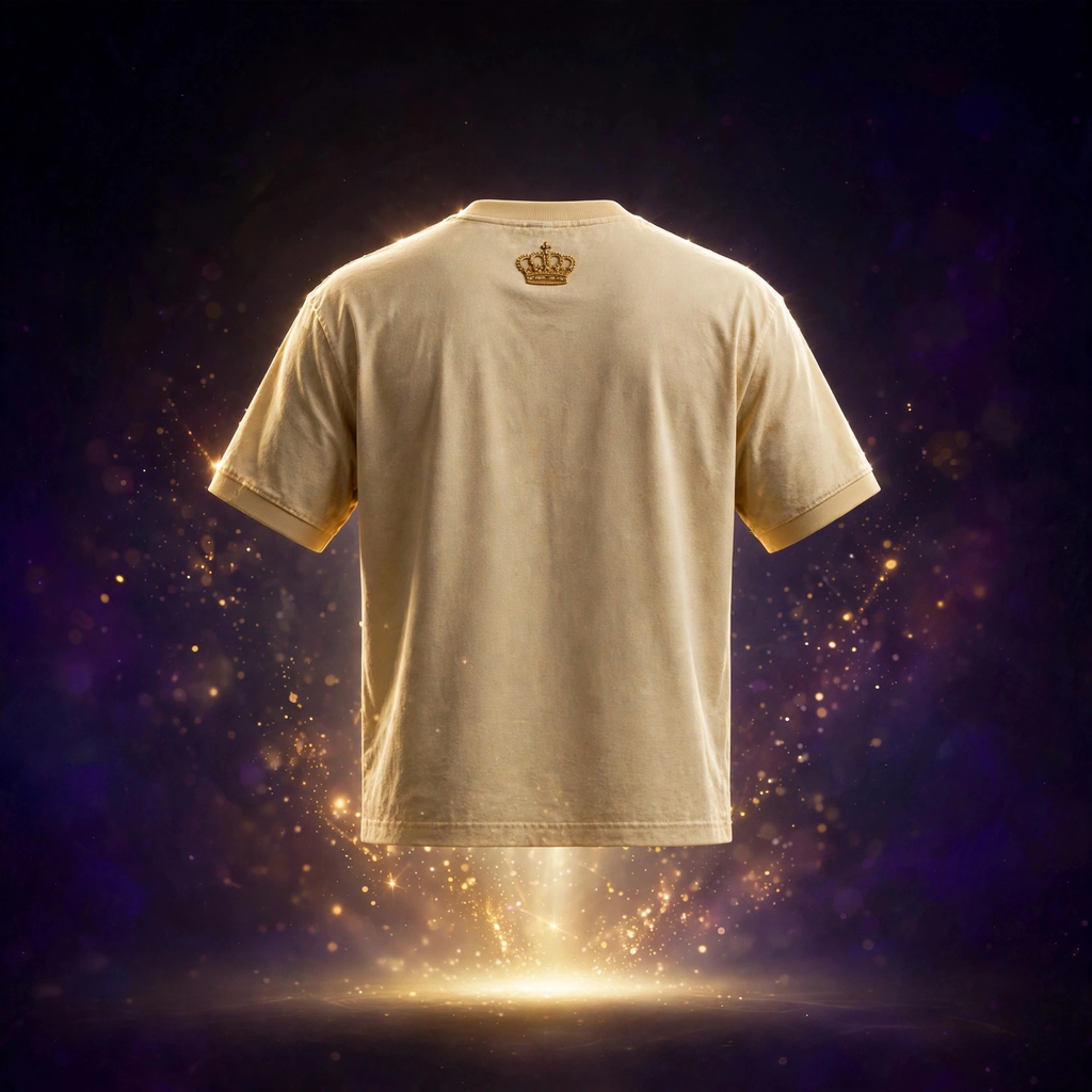 AKACHI Champagne Baroque Tee – back