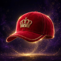 AKACHI Crimson Royal Crown Cap – front