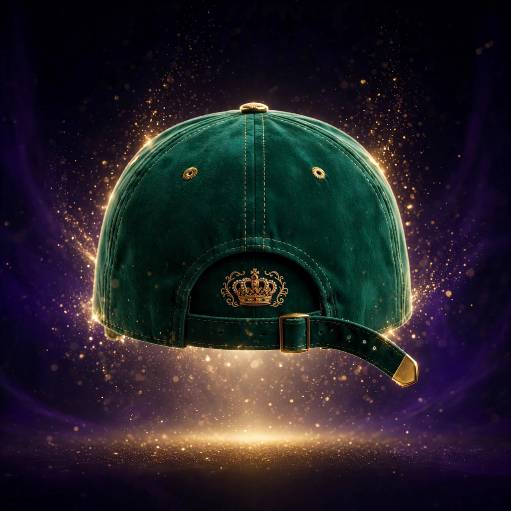 AKACHI Emerald Royal Crown Cap – back