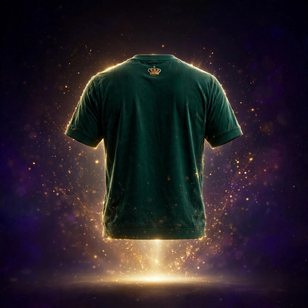 AKACHI Emerald Baroque Tee – back