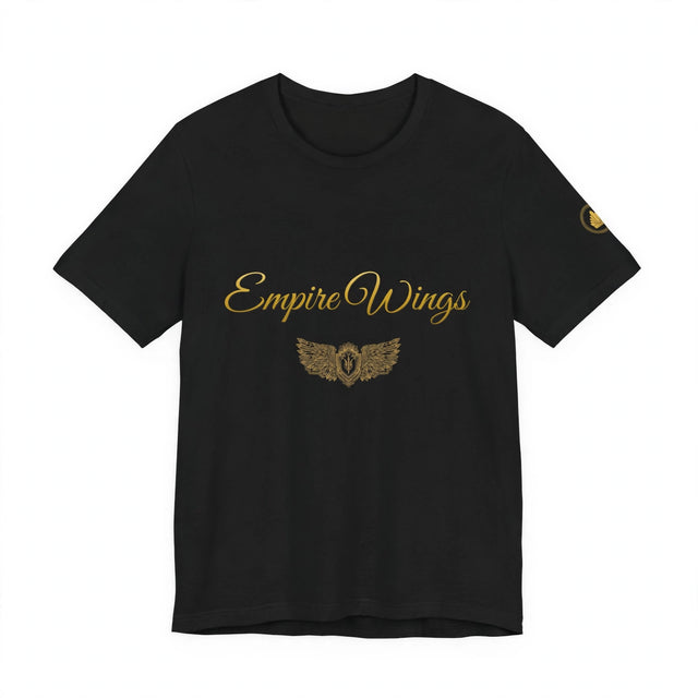 AKACHI Empire Wings Tee — front view, luxury streetwear by AKACHILIFESTYLE
