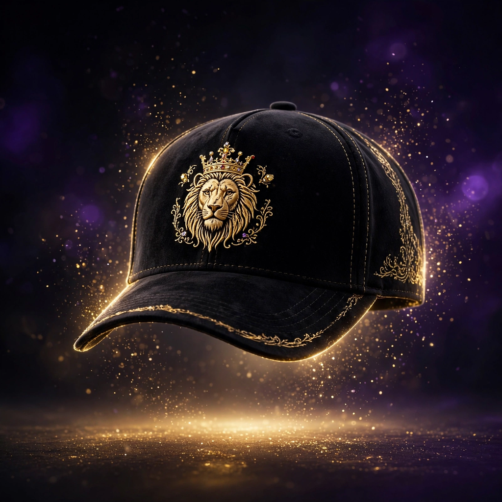 AKACHI Royal Crowned Lion Cap – front