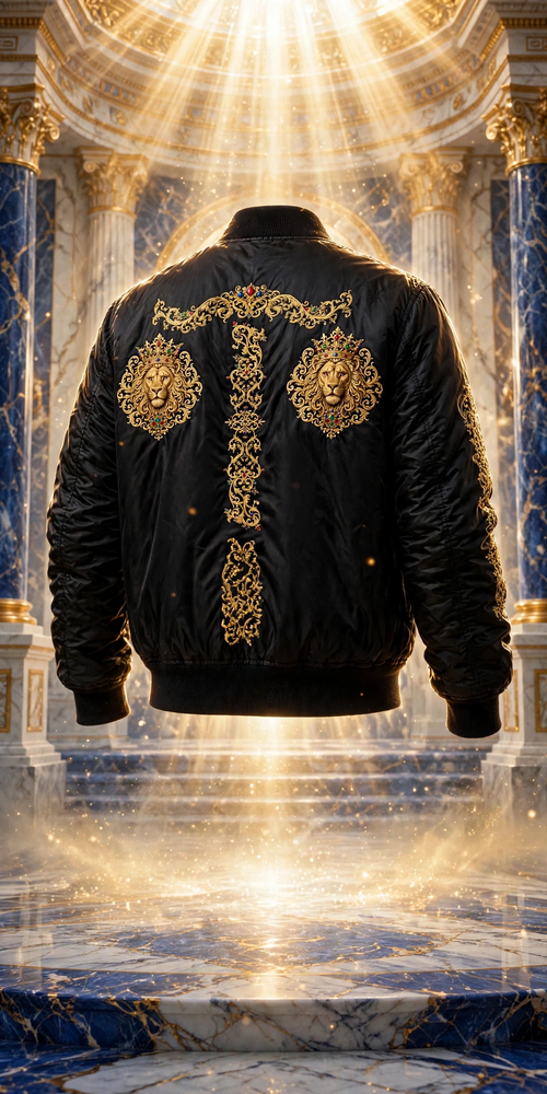 AKACHI Baroque Royal Bomber – Black