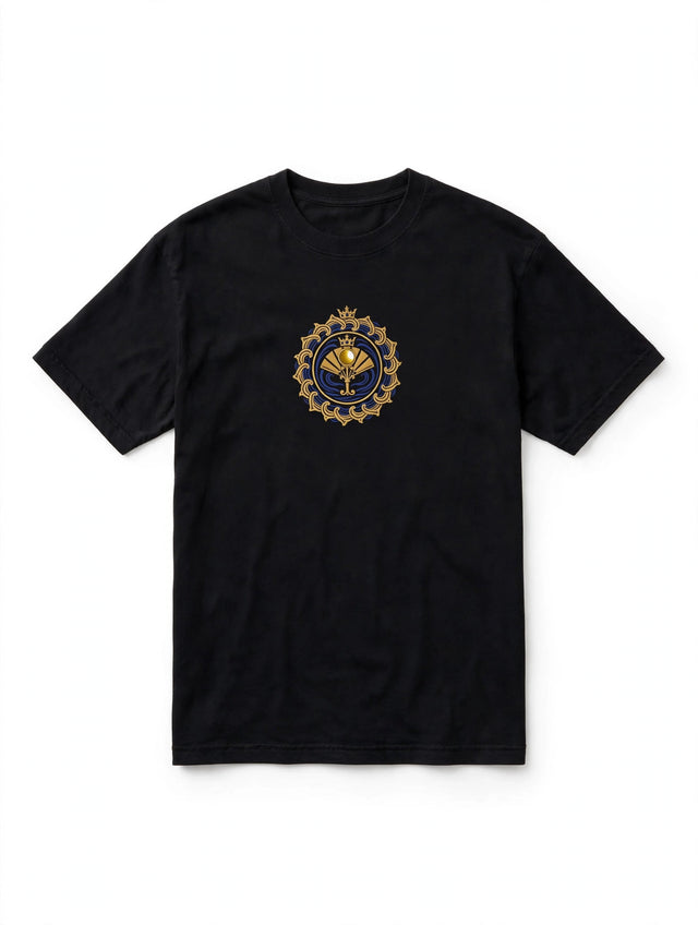 AKACHI OSHUN Tee — front view, luxury streetwear by AKACHILIFESTYLE