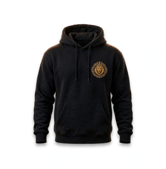 AKACHI Royal Ankh Hoodie — front view, luxury streetwear by AKACHILIFESTYLE