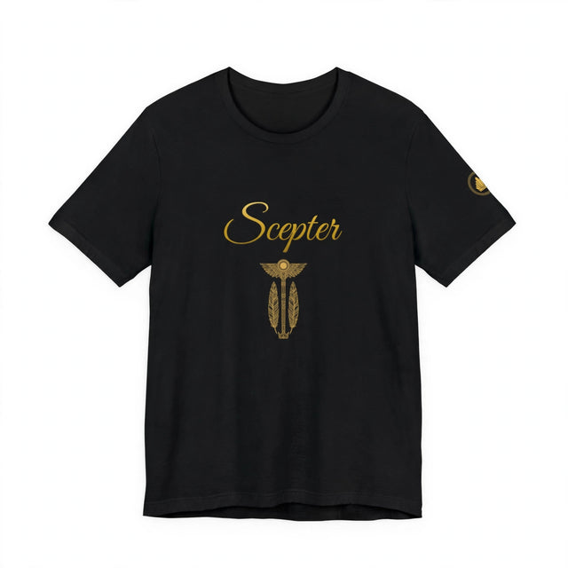 AKACHI Scepter Tee — front view, luxury streetwear by AKACHILIFESTYLE