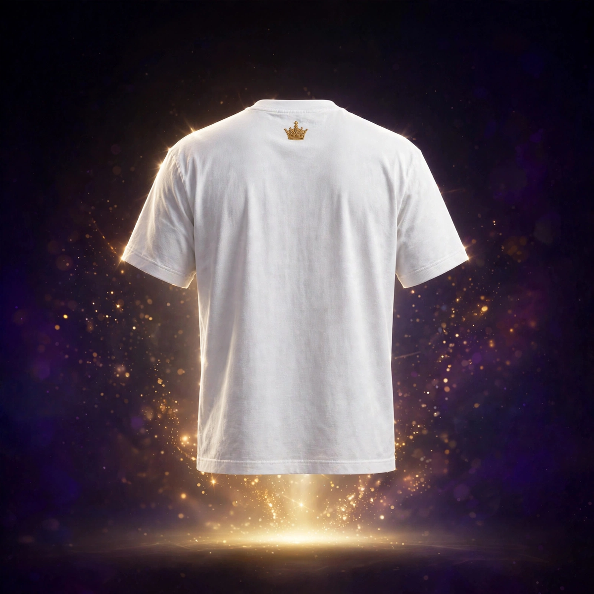 AKACHI White Crown Tee – back